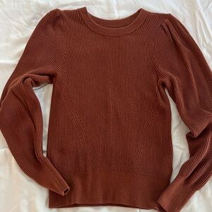 Abercrombie Burnt Orange Sweater Size Medium